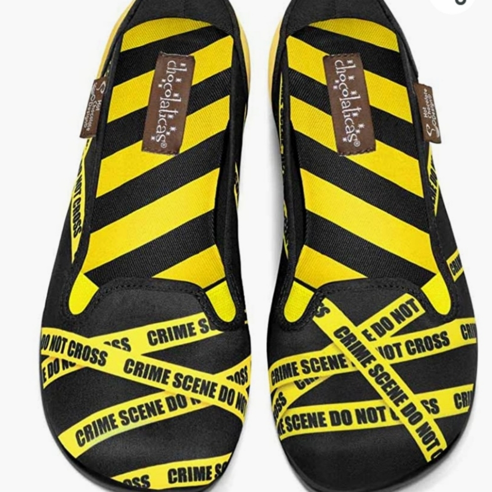Chocolaticas Crime Women's Slip-On Shoes